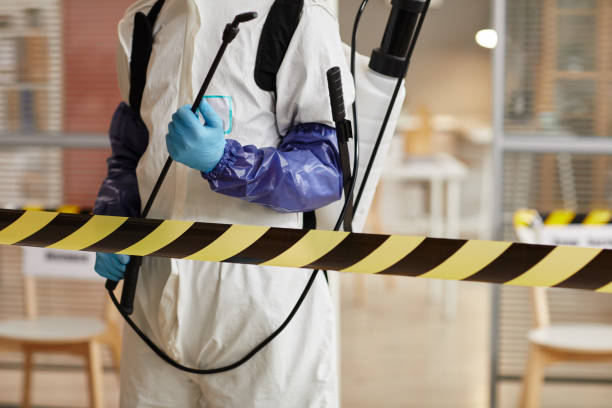 Professional Biohazard Cleanup technician working in Alpine, UT